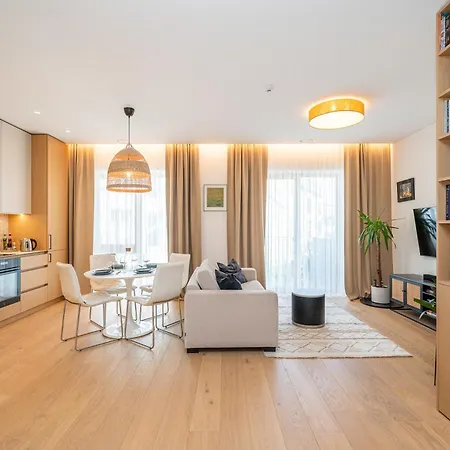 Apartment Cohost I Newly Built By Historical Bastion Wall, Self Check In Vilnius