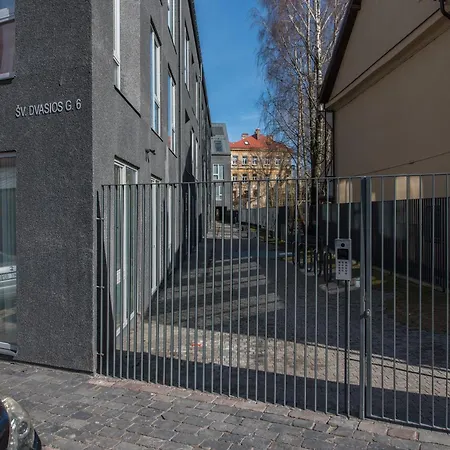 Butas Cohost I Newly Built By Historical Bastion Wall, Self Check In Vilnius